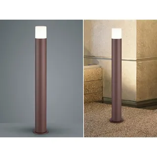 Außenwegeleuchten Rostoptik LED Pollerleuchten Outdoor Stehlampen für den Garten