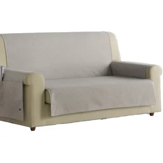 Zebra Textil Sofa, Grau