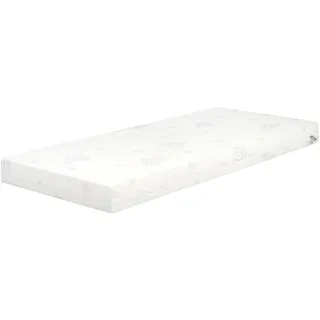 roba Rollmatratze COMFORT AIR ROLL 70x140 cm safe asleep® Protect - Baby Matratze mit Nässeschutz für Kinderbett - Atmungsaktiv & punktelastisch - Premiumschaum gelocht - Abnehmbarer Bezug - Weiß