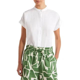 United Colors of Benetton Damen Bluse 5bmldq077 Hemd, Optisches Weiß 101, Medium