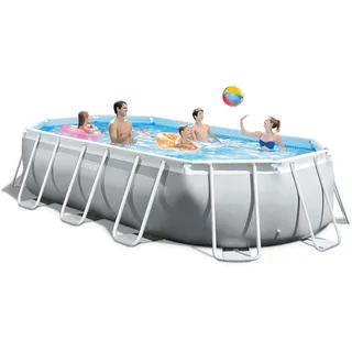 Intex 16.5'X9'X48 Prism Frame Oval Pool Set