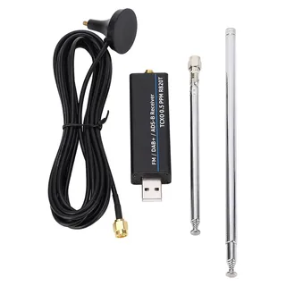 lbvie RTL SDR-Empfänger 100 kHz bis 1766 MHz RTL2832U R820T2 0,5 PPM TCXO USB Software Defined Radio