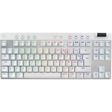 Logitech G Pro X TKL Lightspeed Kabellose Gaming-Tastatur - Weiß - FRA Tactile