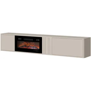 Mirjan24 Philippe TV-Lowboard 190 cm Beige MDF/Melamin