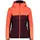 Woman Jacket Hybrid Fix Hood Burgundy 36 Rot