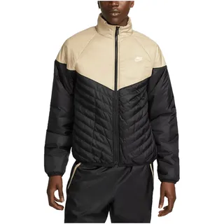 Nike FB8195-011 M NK WR TF MIDWEIGHT PUFFER Jacket Herren BLACK/KHAKI/SAIL Größe XS