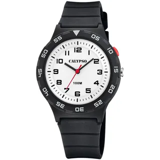 Calypso K5797/4 34mm Kautschuk Schwarz Analog