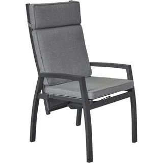 LC Garden Sondrino Positionsstuhl Anthrazit inkl. Kissen
