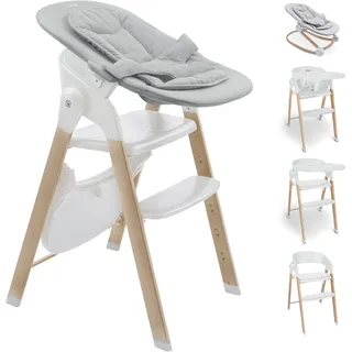 BabyGO Levels Beige/Weiß inkl. Wippe