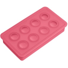 Bild 10428 Eisbereiter aus BPA-freiem Platin Silikon für 8 Eiskugeln in der Größe 3 cm