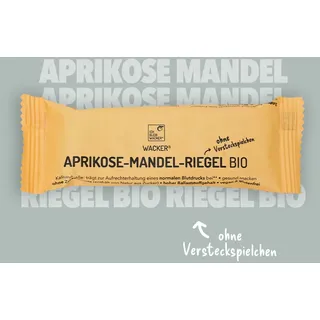 Wacker Aprikose-Mandel-Riegel Bio, 40g