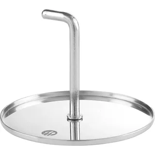 HENDI Stampfer Edelstahl rund 80 mm - Silber