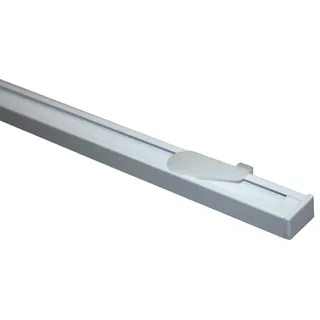 GARDINIA Gardinenschiene Set Lucy 1-läufig Ø 20 mm 160 cm Weiß