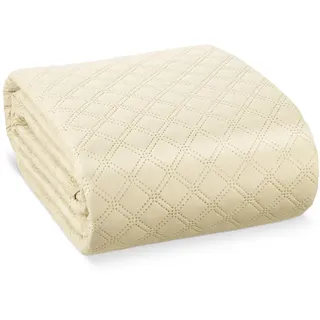 Beautissu Tagesdecke Creme