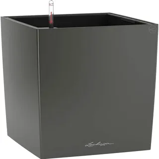 LECHUZA Cube Premium 40 40 x 40 x 40 cm Anthrazit metallic