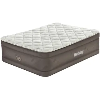 BESTWAY Fortech mit Reißverschlussbezug & integrierter Elektropumpe 203 x 152 x 51 cm