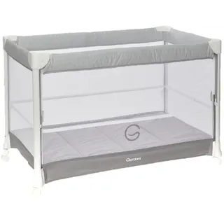 Giordani G3-Matic Reisebett und Beistellbett 0–15 kg | Automatischer Schnellverschluss, absenkbare Seitengitter und Kit für doppelte Höhe | 4 Rollen mit Bremse, Matratze und Tragetasche