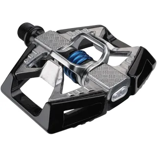 Crankbrothers Double Shot 2 Schwarz/Blau/Silber