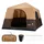 Campingzelt 8 Personen Beige