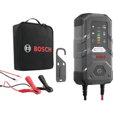 Bild Bosch C70 Kfz-Batterieladegerät, 10 Ampere, mit Erhaltungsfunktion - für 12 V / 24 V Blei-Säure, EFB, GEL, AGM und offene VRLA-Batterien