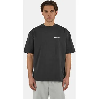 PEGADOR T-Shirt "Bovec Oversized Tee" Baumwolle, oversize, vintage schwarz