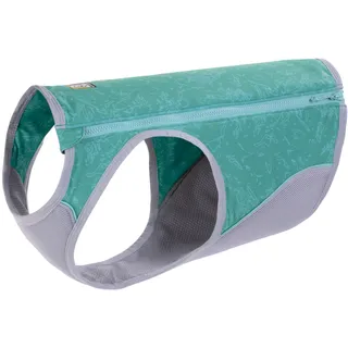 Ruffwear Sumpf Kühler Reißverschluss Weste 05451-421 Aurora Blaugrün Neu