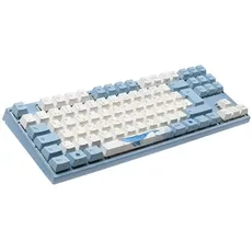 Varmilo VEA88 Sea Melody TKL Gaming Tastatur, MX-Brown, weiße LED