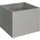 Hochbeet 102 x 102 x 77 cm Grau