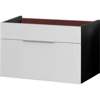Fackelmann Waschbeckenunterschrank Kara Anthrazit 79,5 cm