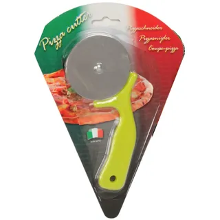 A.I.E. Pizza Schneider culinario 16cm Grün Pizzacutter Messer Pizzaroller Flammkuchen (Grün)