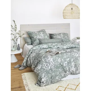 IRISETTE Bettwäsche »Zobel-HK 8558 2 Stk., tlg. samtig weich grün