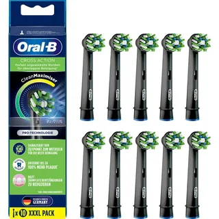 Oral-B CrossAction CleanMaximiser Black Edition Aufsteckbürste 10 St.