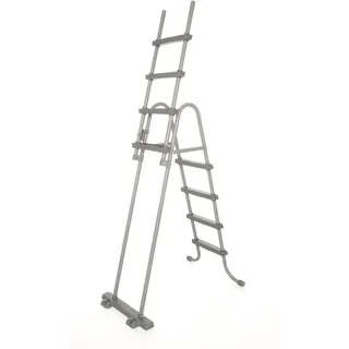 vidaXL Bestway Poolleiter 4 Stufen Flowclear 122 cm 58331 - Grau