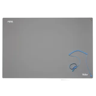 Weller T0051403799 Antistatische ESD Premium Tisch-Lötmatten Set, Grauer Lötmattensatz