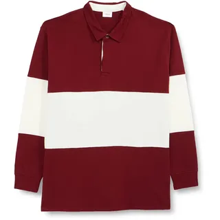 s.Oliver Big Size Men's Polo-Shirt Langarm, RED, 3XL