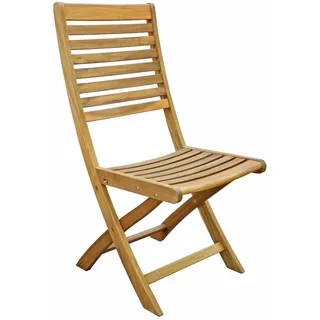 Dehner Klappstuhl Macao, ca. 95 x 59 x 48 cm, aus FSC® - zertifiziertem Akazienholz, natur