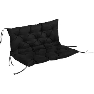 Outsunny Bankauflage 100 x 98 x 8 cm schwarz 1 St.