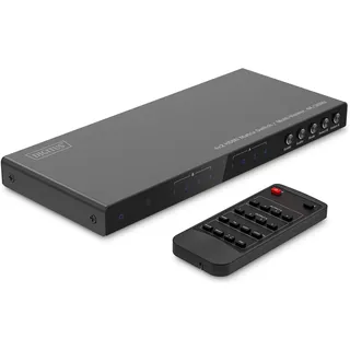 Digitus - video/audio switch - multi-viewer 4K/30Hz - 4 x 2