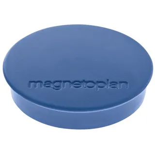 Magnetoplan Magnet D30mm, VE 10 Stück Haftkraft 700g, dblau