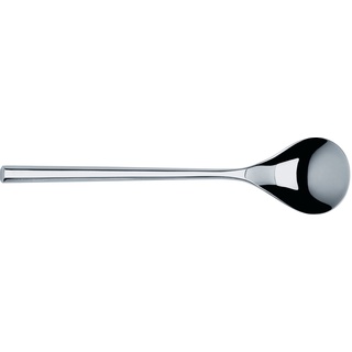 Alessi MU Tafellöffel, Edelstahl, Silber, 20 x 5 x 3.5 cm, 6-Einheiten