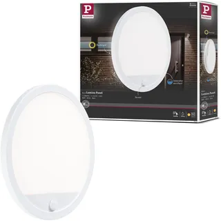 Paulmann Außenleuchte Kunststoff 28,0 cm inkl. Bewegungsmelder IP44 weiß