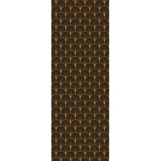 Queence Vinyltapete Hemke 90x250 cm 0,9 kg gold 34193