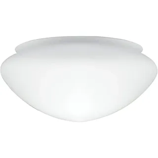 Westinghouse Lighting 8704540 Lampenschirm 13,1 cm aus satiniertem Glas, Pilzform, weiß, 14.3 x 17 x 8.51 cm