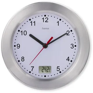 Hama Badezimmeruhr Mauritius 17 cm 00185889 weiß