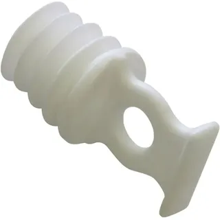 Gardinia Endfeststeller Weiß 10-er Pack