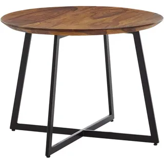 Wohnling Couchtisch rund Sheesham 60 x 60 x 45 cm