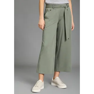 Culotte KANGAROOS, Damen, Gr. 50, N-Gr, khaki, Jersey, Obermaterial: 56% Baumwolle, 38% Viskose, 6% Elasthan, figurumspielend wadenlang, Hosen Culotte, wadenlange Jerseyhose, weiter Schnitt, elastisches Material, Topseller