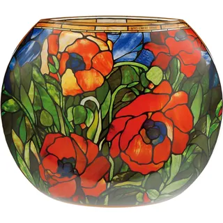 Goebel Artis Orbis Louis Comfort Tiffany 'Orientalische Mohnblume - Vase' - 26.00 / 10.00 / 22.00 - Bunt