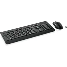 Bild LX960 Wireless Tastatur DE Set schwarz (S26381-K960-L420)