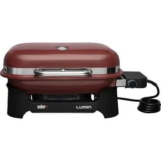 Weber Elektrogrill Lumin Compact Crimson Red - Modern und Praktisch